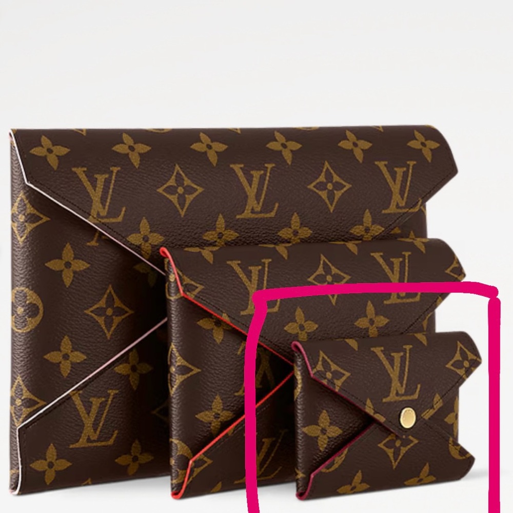 Louis Vuitton Brown Monogram Card Holder